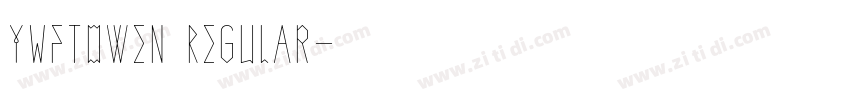 YWFTOwen Regular字体转换